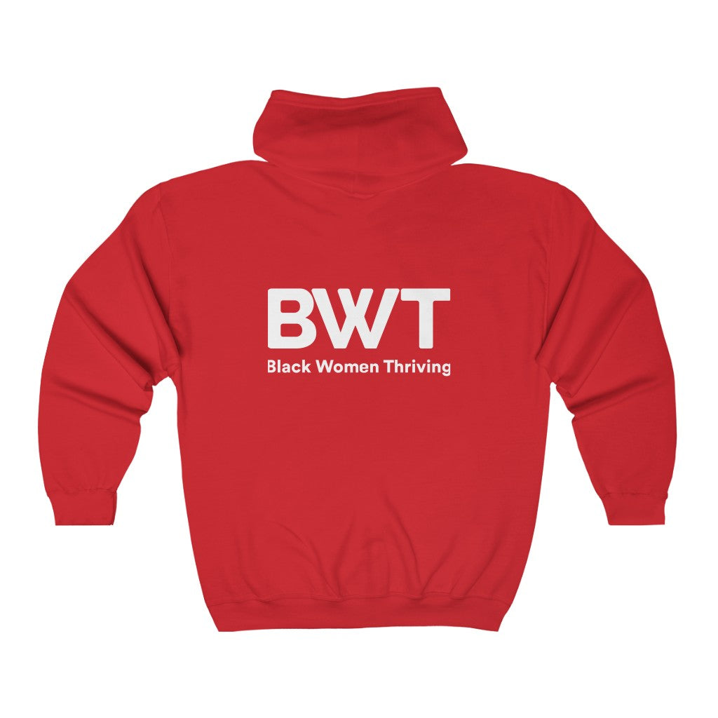 BWT Unisex Heavy Blend™ Full Zip Hooded Sweatshirt