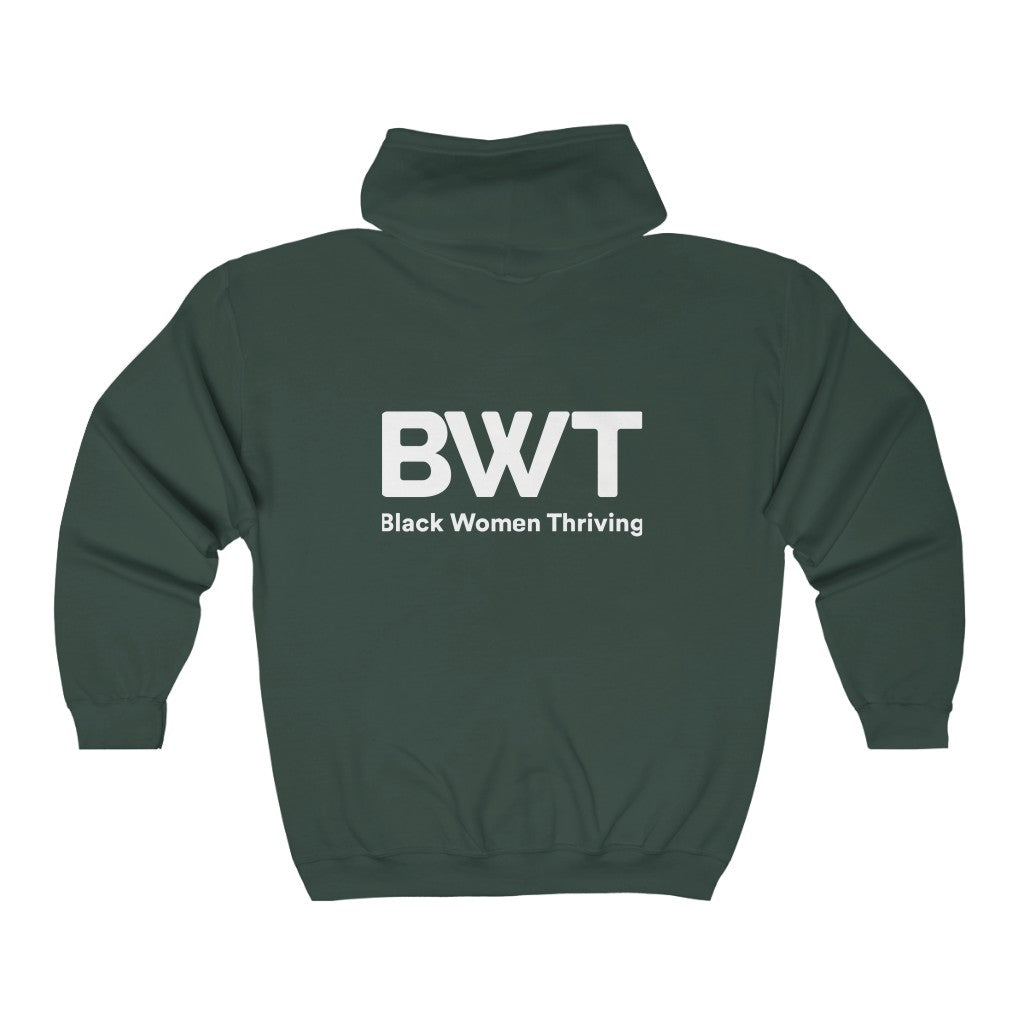 BWT Unisex Heavy Blend™ Full Zip Hooded Sweatshirt