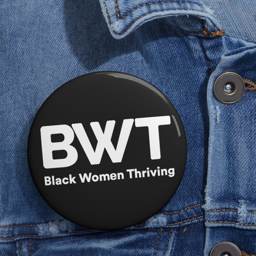 BWT Pin Buttons - Black Background