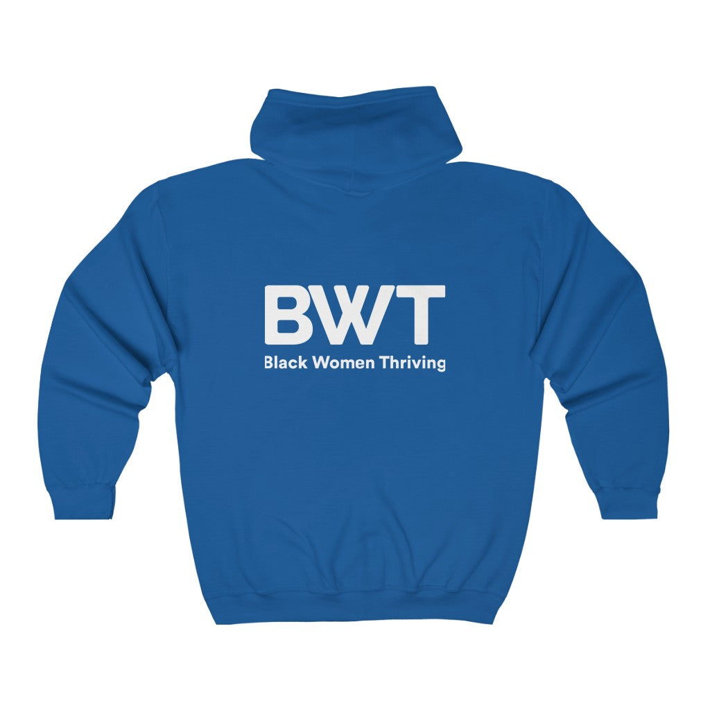 BWT Unisex Heavy Blend™ Full Zip Hooded Sweatshirt