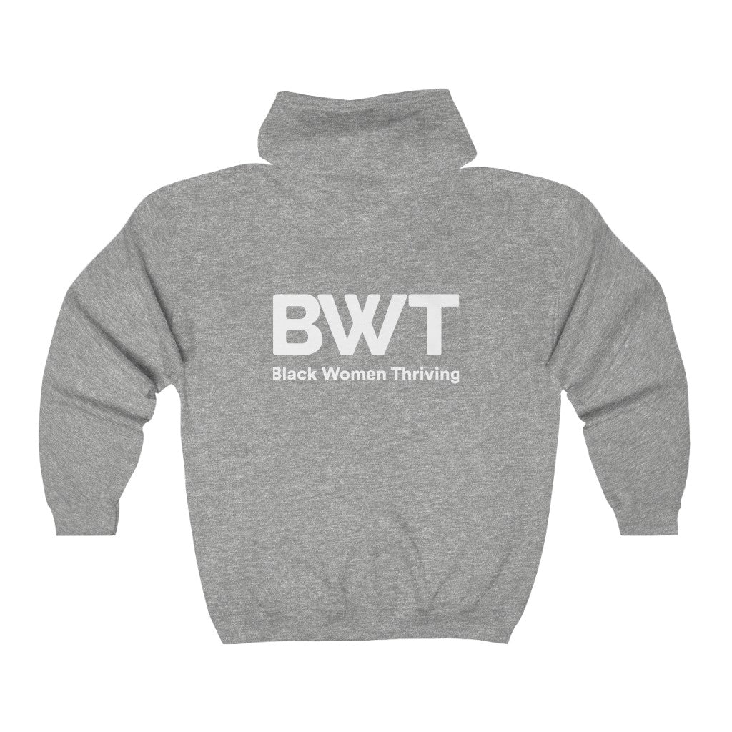 BWT Unisex Heavy Blend™ Full Zip Hooded Sweatshirt