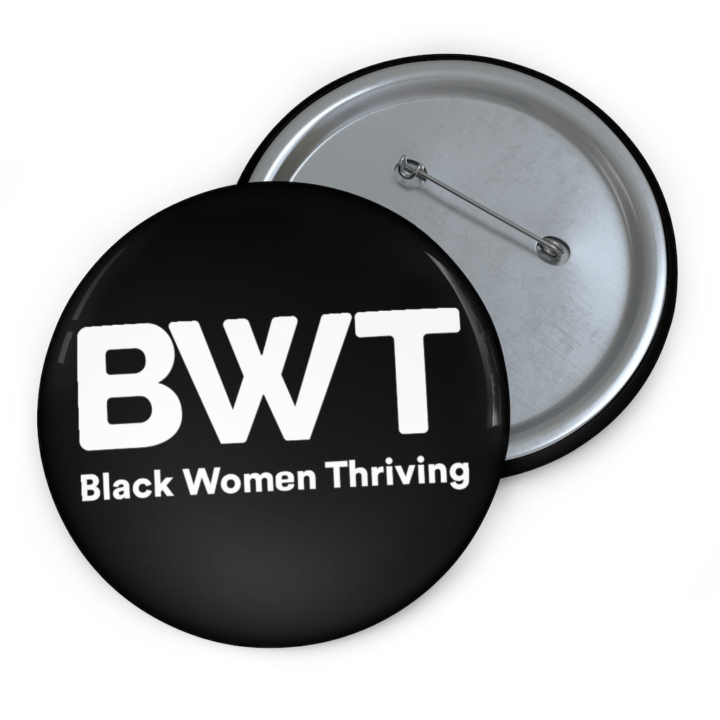 BWT Pin Buttons - Black Background