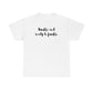 Humble & Ready to Fumble Unisex Heavy Cotton Tee